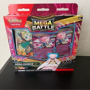 Pokemon Mega Battle Deck with Pink and Purple Cards